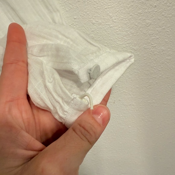 J. Crew Ivory Ruffle Collar Blouse - Picture 4 of 5